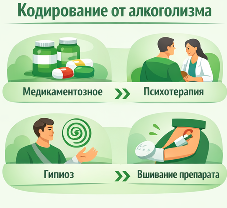 кодирование от алкоголизма в Ессентуках Санати